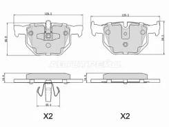 ������� ��������� (�����) BMW 3-Series 05-14 / X1 09-12 SAT ST-28-0292, ������ ST280292 ����