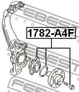 ��������� ������� AUDI A6/8 97 ��������/ ������ [178Febest1782A4F] 1782A4F ����