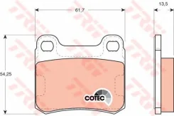 ������� ��������� ������ �������� �������� MB W201 82-93 61.7x54.3x13.5 / ATE [178Trwgdb294] GDB294 ����