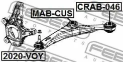 ����� ������� �������� �������� Chrysler Grand Voyager/Grand Caravan (2007) �������� � ����� [178Febest2020VOY] 2020VOY ����