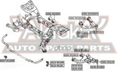 ����� �������� ������ | ��� ���� | Nissan/ Pathfinder R51 [178ASVA0224033] 0224033 ����