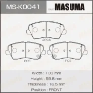 ������� ��������� Hyundai/KIA Solaris/Elantra/CEED/RIO 12- �����. Masuma MSK0041 Masuma MSK0041 MSK0041 ����