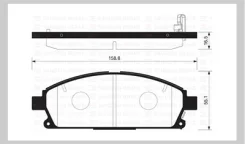 ������� ��������� Nissan Pathfinder 97-04/X-Trail 01-07 �������� SP1365 Sangsin SP1365 SP1365 ����