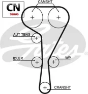 ������ �������� 5550XS 126 x 27 (8597-15550) Gates 5550XS 5550XS ����