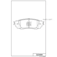 ������� ��������� �������� Toyota Camry (_V7_, _VA7_, _VH7_) D2349H Kashiyama D2349H D2349H ����
