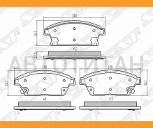 ������� ��������� (�������) Chevrolet Aveo 16- / Opel Astra 09-15 / Zafira 11-16, �������� ST13301234 ����