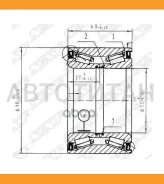 ��������� �������� ������� Peugeot Boxer/Citroen Jumper/FIAT Ducato/Iveco Daily 94-06/06- 1.8T (��� SAT ST332669 ST332669 ����