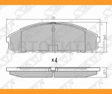 ������� ��������� (�������) Nissan Patrol 87-97 / Safari 87-97, �������� STD106037J91 ����