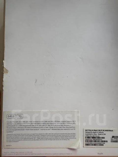 Apple iPad 2. ������ 64 �� ����
