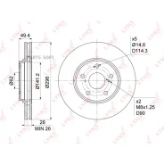 ���� ��������� ������������� (296x28) | ����� | Lynxauto BN1167 BN1167 ����