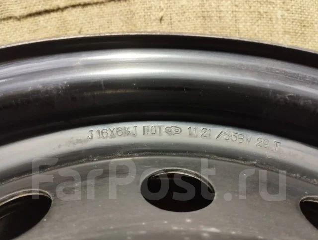 Steel Wheels. 6.5x16", 5x114.3, �� 60,1���. ����