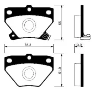 ������� ��������� �������� Toyota Celica/Corolla/Prius/Yaris 1.0-1.8i/1.4D 99 SP2044 Sangsin SP2044 SP2044 ����