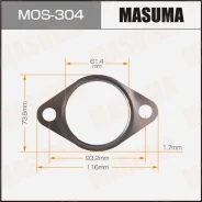 ��������� ��������� ����� Masuma, 61.4x116x1.7��, ���. MOS-304 ��������� �� �������� 5 �� MOS304 ����