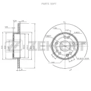 ���� ����. �����. MB E-Class (124) 93- Zekkert BS-5026 Zekkert BS5026 BS5026 ����