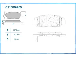 ��������� ������� ��������, Low Metallic C11CR0263 Cworks C11CR0263 C11CR0263 ����