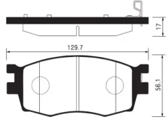 ������� ��������� Hyundai Accent/i20/KIA RIO 05- �������� SP1186 Sangsin SP1186 SP1186 ����