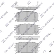 ������� ��������� �������� Hyundai Terracan HP 2.5TD/2.9CRDi 01 SP1098 Sangsin SP1098 SP1098 ����