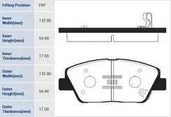 ������� ��������� �������� Hyundai Sonata V, KIA Optima 2.0/2.4/2.0CRDi 10 SP1397 Sangsin SP1397 SP1397 ����