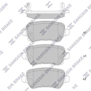 ������� ��������� �������� Opel Astra G 1.8-2.2DT 01-04/Zafira 2.2i/DTi 01 SP1536 Sangsin SP1536 SP1536 ����