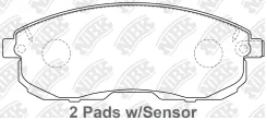 ������� �������� (Nissan JUKE F15, Teana I-II, Maxima J30, A32, Tiida, Suzuki SX-4) PN2201 NIBK PN2201 PN2201 PN2201 ����