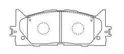 ������� ��������� Toyota Camry V40 06-/V50 11-/Lexus ES 240/350 06- �������� SP2080 Sangsin SP2080 SP2080 ����
