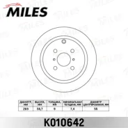 ���� ��������� ������ D269��. Toyota Corolla 02-/Yaris 99-/BYD F3/Geely Vision (FC)/Lifan Solano (620) (TRW DF4335) K010642 Miles K010642 K010642 K010...
