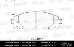 ������� ��������� �������� (����� Ceramic ����� PRO) Lexus RX 09-/Toyota Highlander 07- (TRW GDB3484) E500439 Miles E500439 E500439 ����