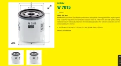 ������ �������� W7015 MANN W7015 W7015 W7015 ����