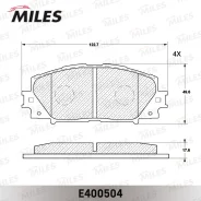 ������� ��������� �������� (��� �������) ��� ABS (����� Low-Metallic) Toyota Yaris 06- (������) (TRW GDB3459) E400504 Miles E400504 E400504 ����