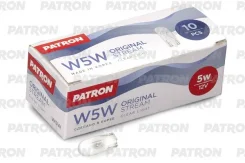 ����� ����������� (10�� � ��������) W5W 12V 5W W2,1X9,5d PLT10125 Patron PLT10125 PLT10125 ����