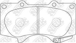 ������� �������� (Toyota LAND Cruiser 120, Prado 150, Mitsubishi Pajero IV) PN1482 NIBK PN1482 PN1482 ����