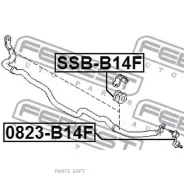 ������ ������������� Subaru Legacy B14 2009.02- SSB-B14F Febest SSBB14F SSBB14F ����