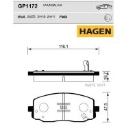 ������� �������� Hyundai i10, KIA Picanto (BA) GP1172 Sangsin Brake GP1172 GP1172 ����
