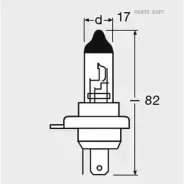 ����� Osram Original LINE (12V, 60/55W) H4 P43-t 64193 64193 ����