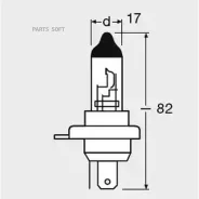 ����� Osram Original LINE (24V, 75/70W) H4 P43t 64196 64196 ����