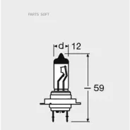 ����� Osram Original LINE (24V, 70W) H7 PX26d 64215 64215 ����