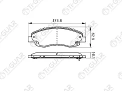��������� ������� /�������� /TI-GUAR /Tank 500 2022-; TG-DBP001; PN6072 3501153AKV3GA 3501153XKV3GA Tiguar TG-DBP001 TGDBP001 ����