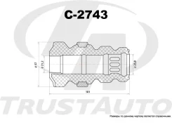 �������� �������� ������������ (TA) C-2743 C2743 ����