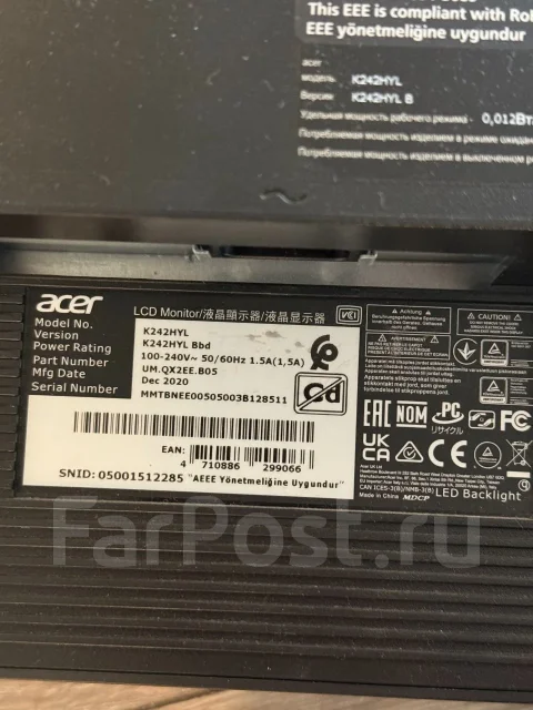 Acer. 24" ����