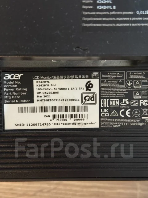 Acer. 24" ����