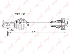 ������ ����� LYNXauto CD1137 CD1137 ����