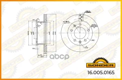 ���� ��������� Mercedes �. �.9024210612 Sonder ���. 160050165 160050165 ����