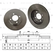 ���� ��������� Volkswagen GOLF2/3/Passat/POLO/Vento 8101 �������� ����. Blitz BS0110 Blitz BS0110 BS0110 ����