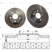 ���� ��������� OPEL Zafira 05- ����. Blitz BS0289 Blitz BS0289 BS0289 ����