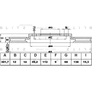 ���� ��������� ������ Blitz BS0400 AUDI A6 04- Blitz BS0400 BS0400 ����