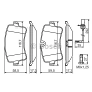 ������� ����. ���. Bosch 0986494446 AUDI A4 Avant RS4 quattro 05/12-/ A5 RS5 quattro 03/10-/ A6 2,0-3,0/TDI 11/10-/ A7 Sportback 2,8/3,0/TDI 10/10-/ A...