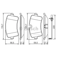������� ����. ���. Bosch 0986494488 AUDI A6/A7 11- ������ Bosch 0986494488 0986494488 ����