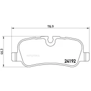 ������� ��� LAND Rover Range Rover Sport LS 09/09= Brembo P44013 Brembo P44013 P44013 ����