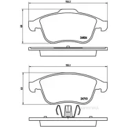 ������� ����. ���. Brembo P68047 Renault Scenic/Megane/Grand Scenic 1.4-2.0 08- Brembo P68047 P68047 ����