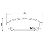 ������� ����. ���. Brembo P78014 Subaru Impreza 2.0 WRX Turbo 12/02- Brembo P78014 P78014 ����